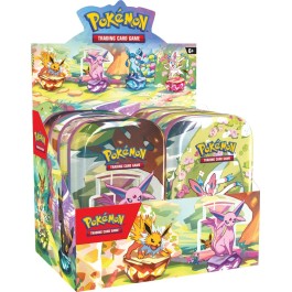 Pokemon Scarlet and Violet 8.5 Prismatic Evolutions Mini Tin